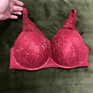 Torrid Curve 40DDD Bra. Gorgeous red, push up